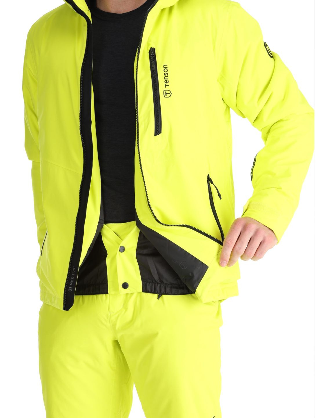 Tenson, Brendon Ski ski-jas heren Light Yellow geel 