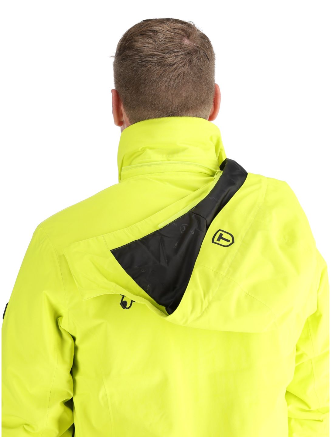 Tenson, Brendon Ski ski-jas heren Light Yellow geel 