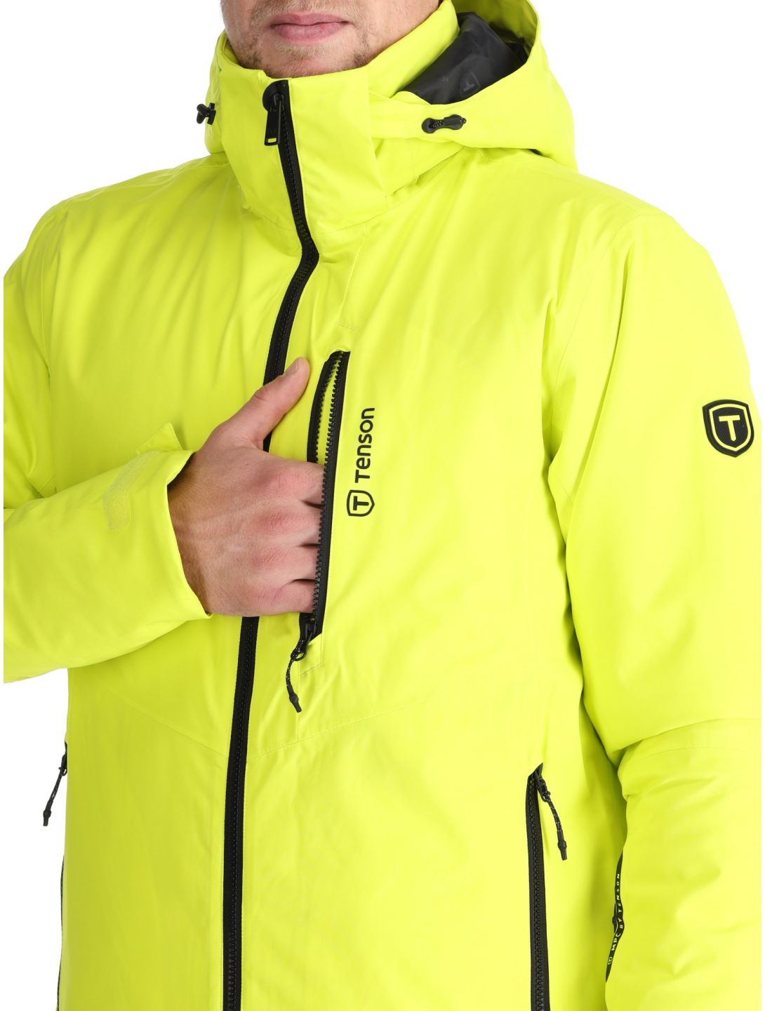 Tenson, Brendon Ski ski-jas heren Light Yellow geel 