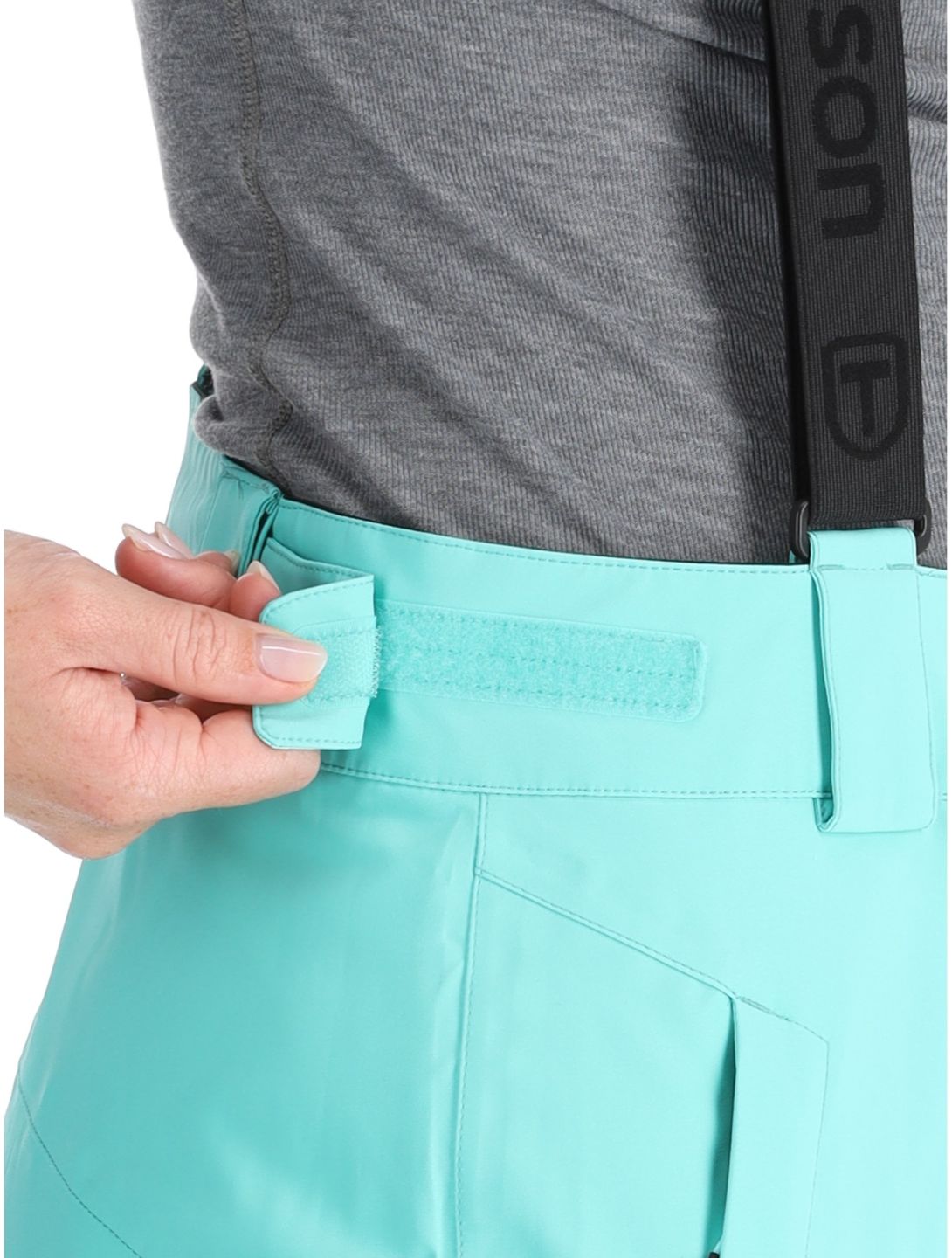 Tenson, Core Ski skibroek dames Light Turquoise groen 