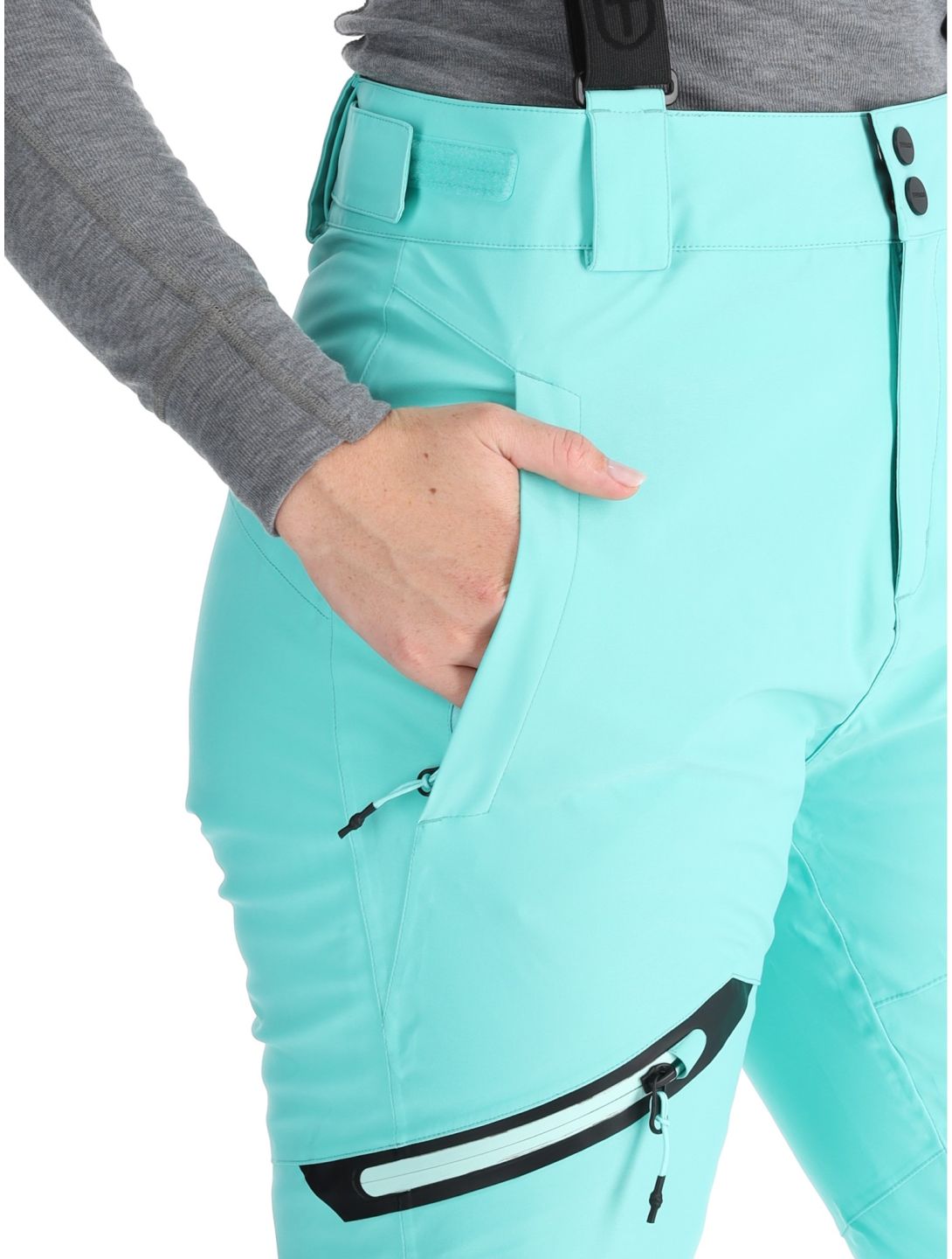 Tenson, Core Ski skibroek dames Light Turquoise groen 