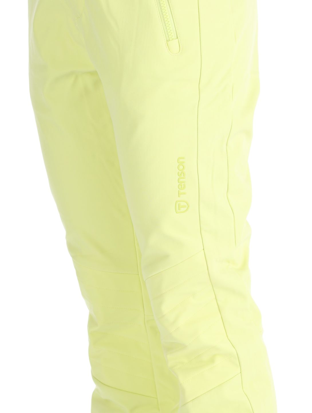 Tenson, Grace softshell skibroek dames Light Yellow geel 