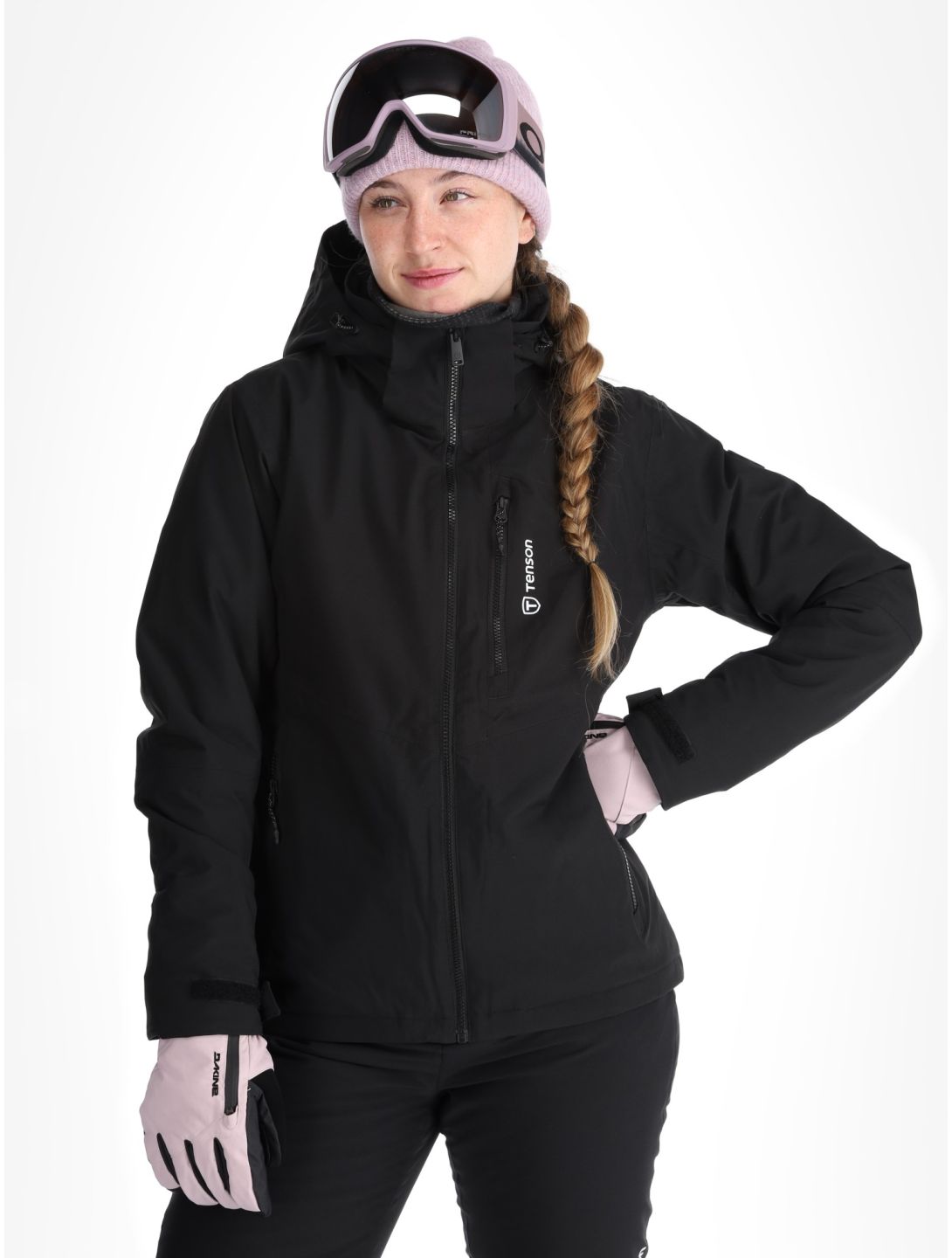 Tenson, Moa Ski ski-jas dames Black zwart 