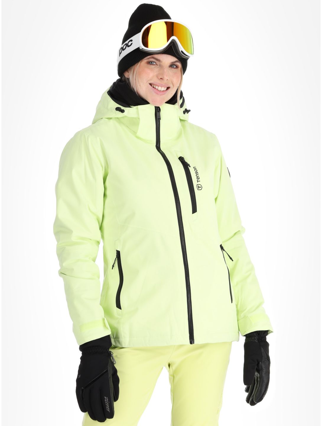 Tenson, Moa Ski ski-jas dames Light Green groen 