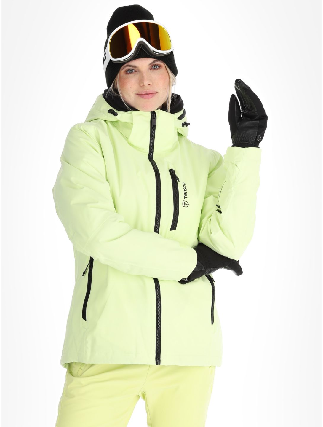 Tenson, Moa Ski ski-jas dames Light Green groen 