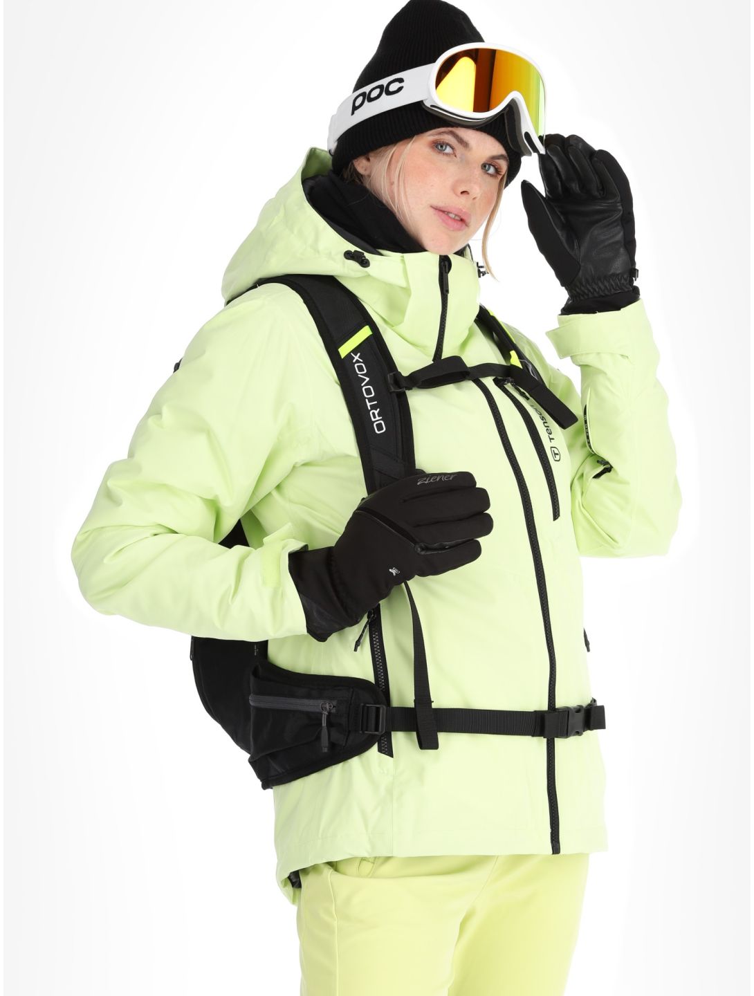 Tenson, Moa Ski ski-jas dames Light Green groen 