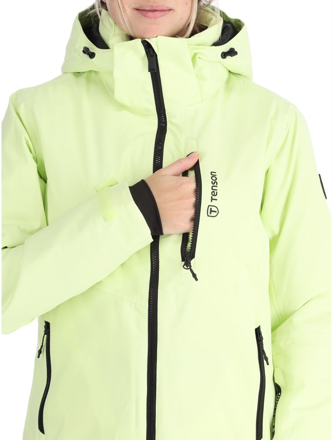 Tenson, Moa Ski ski-jas dames Light Green groen 