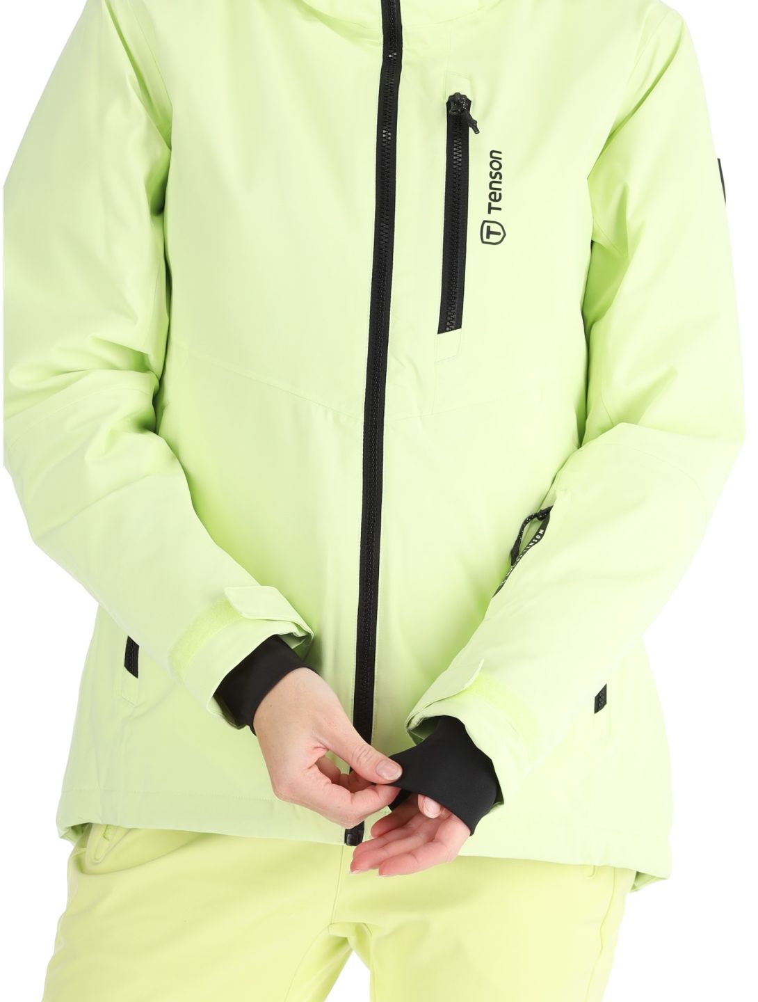 Tenson, Moa Ski ski-jas dames Light Green groen 