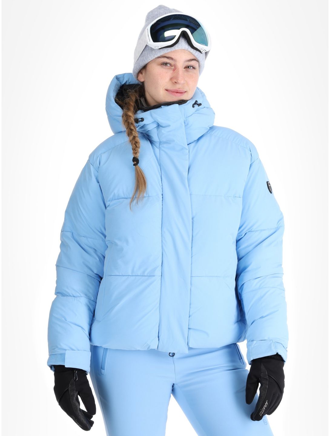 Tenson, Moon ski-jas dames Light Blue blauw 