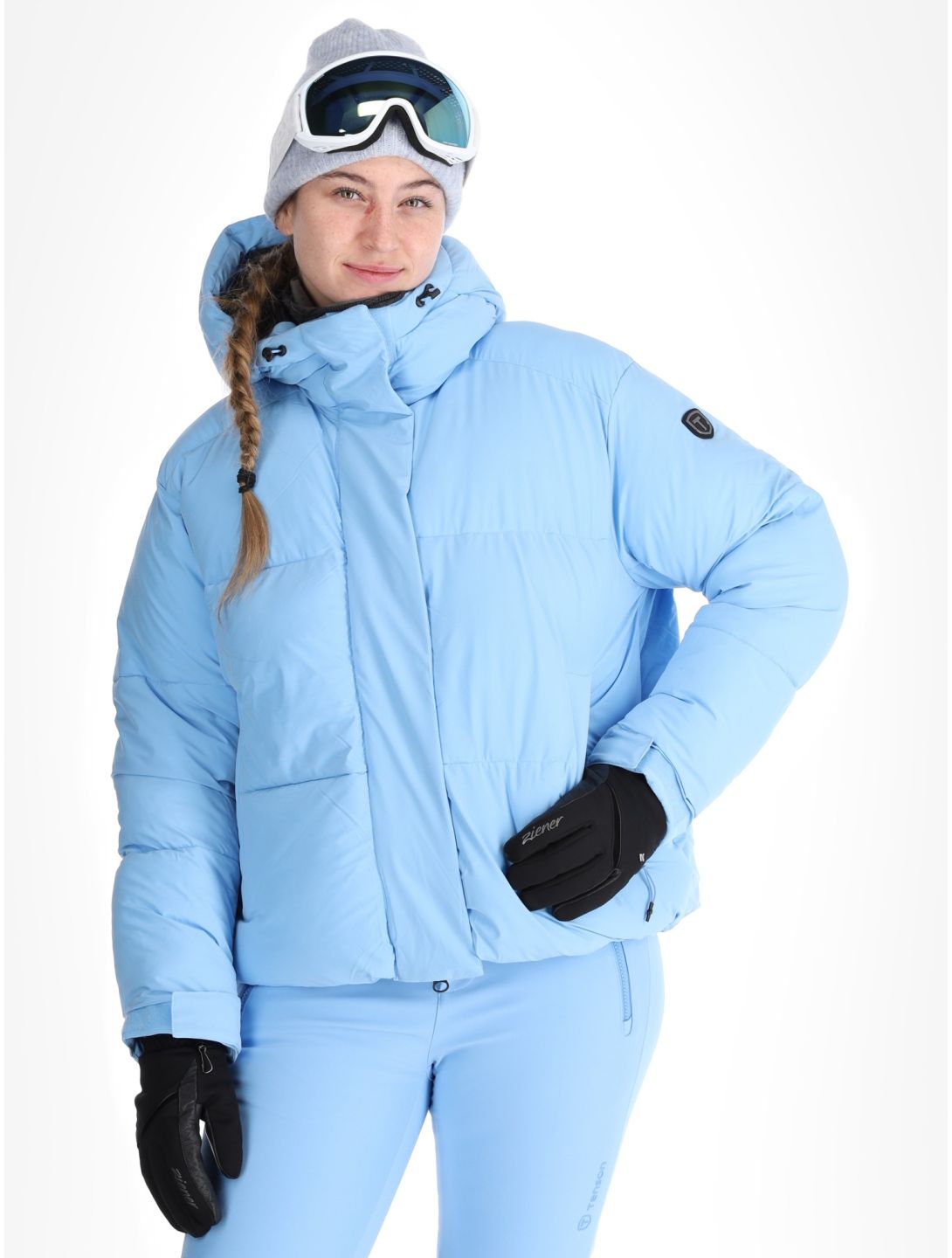 Tenson, Moon ski-jas dames Light Blue blauw 