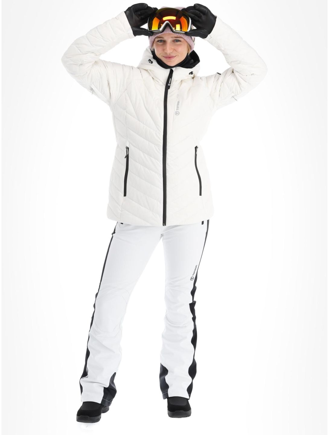 Tenson, Prime ski-jas dames Bright White wit 