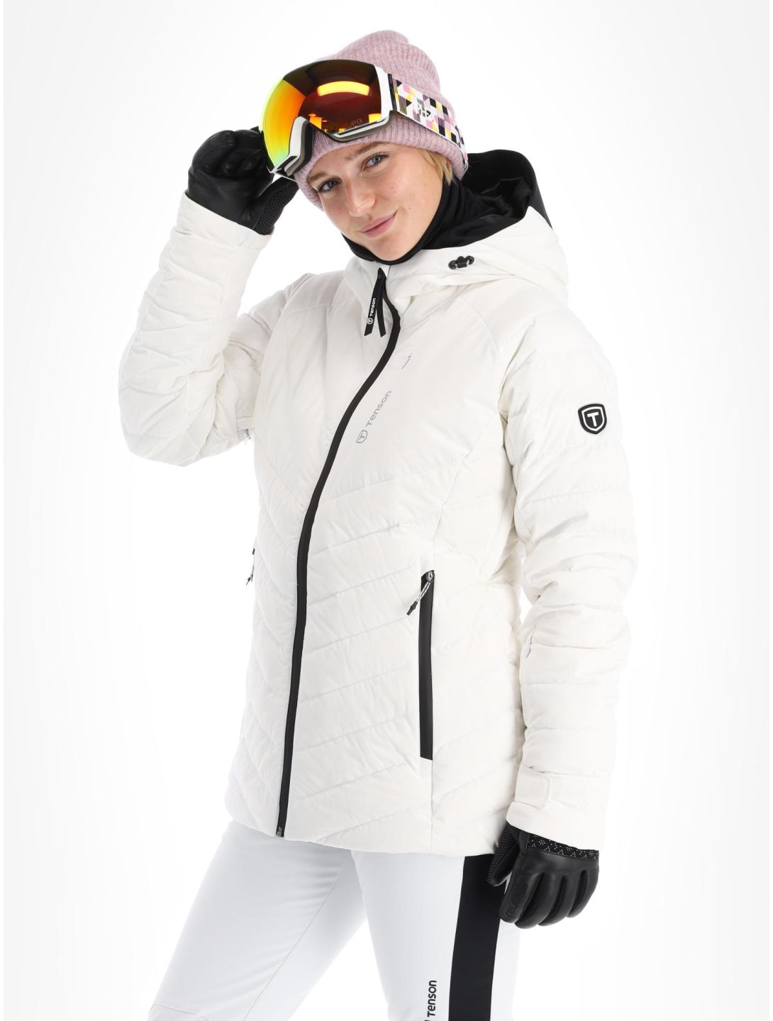 Tenson, Prime ski-jas dames Bright White wit 