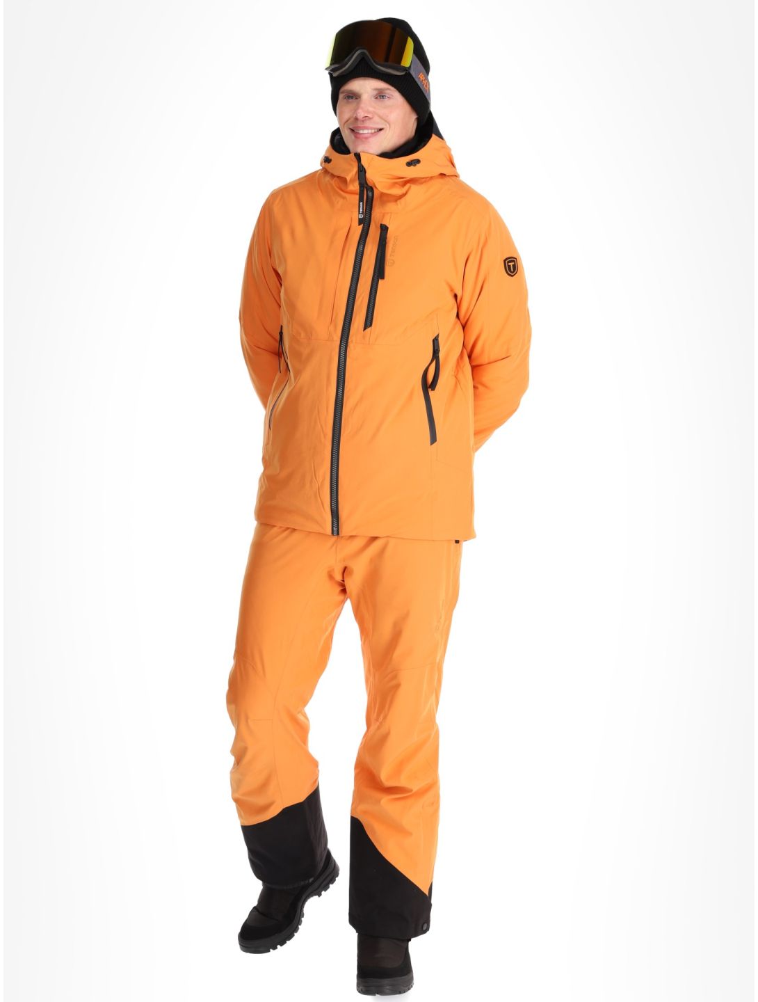 Tenson, Prime Pro ski-jas heren Dark Orange oranje 