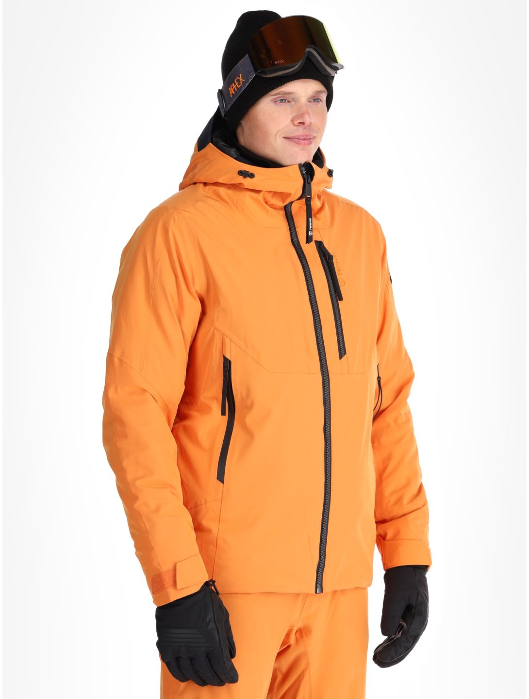 Tenson, Prime Pro ski-jas heren Dark Orange oranje 