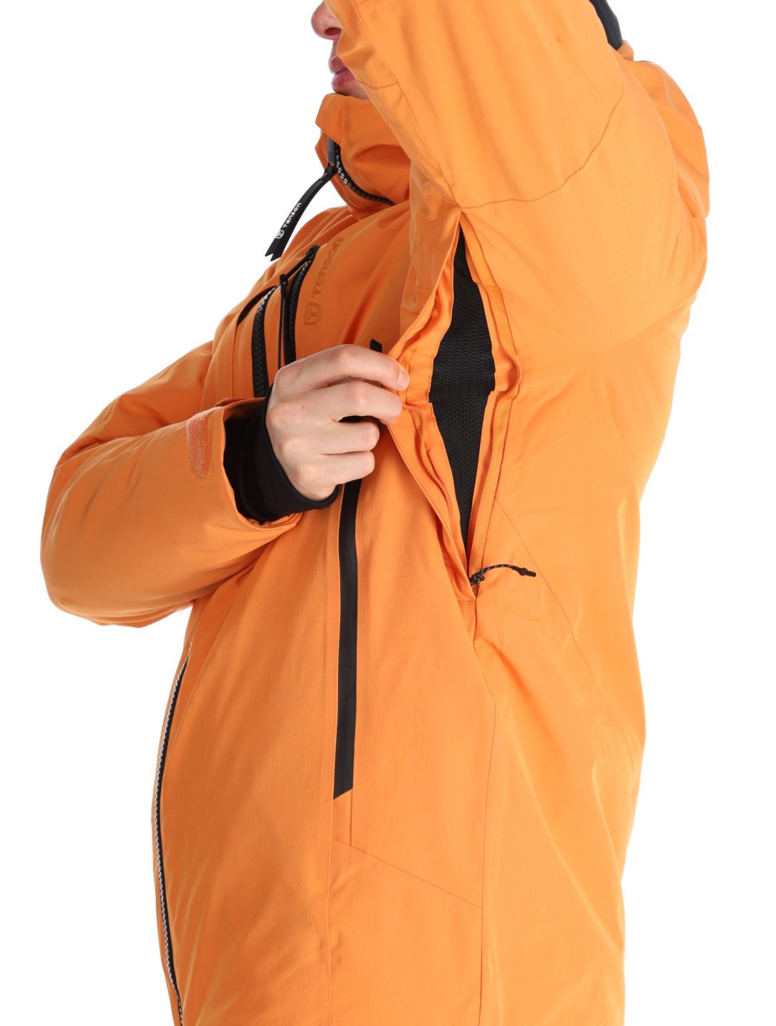 Tenson, Prime Pro ski-jas heren Dark Orange oranje 