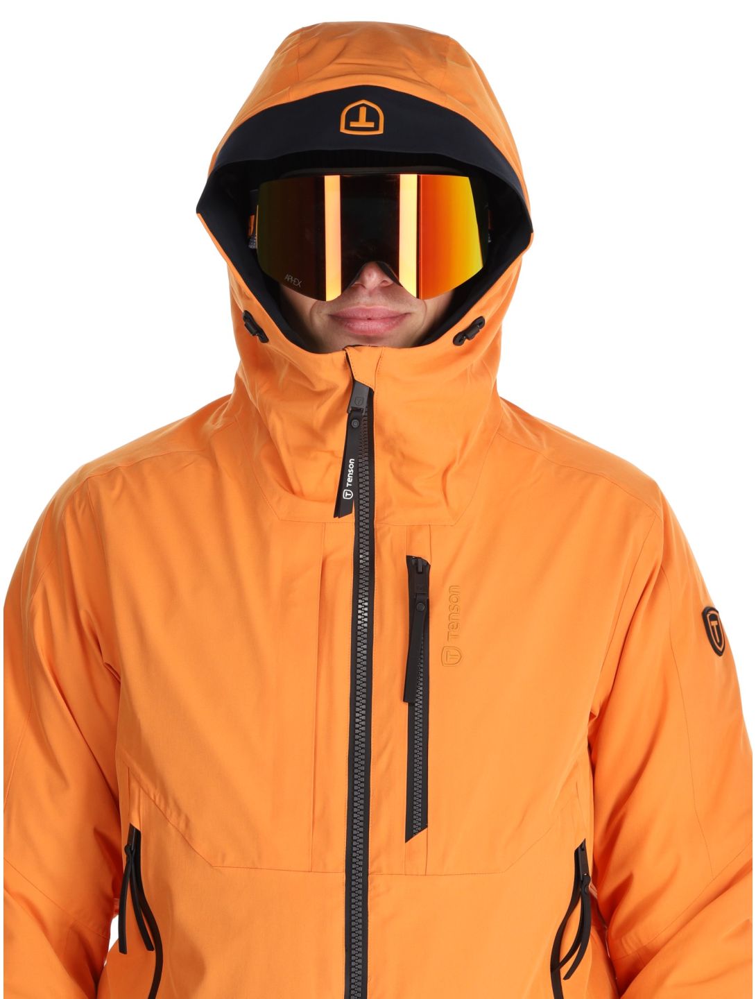 Tenson, Prime Pro ski-jas heren Dark Orange oranje 