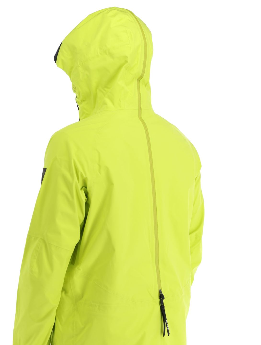 Tenson, Shibui hardshell ski-jas heren Acid Lemon geel 