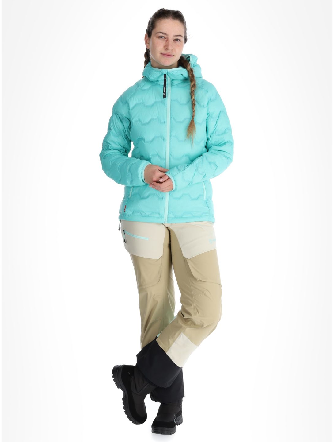 Tenson, Shibui Down donsjas dames Light Turquoise groen 