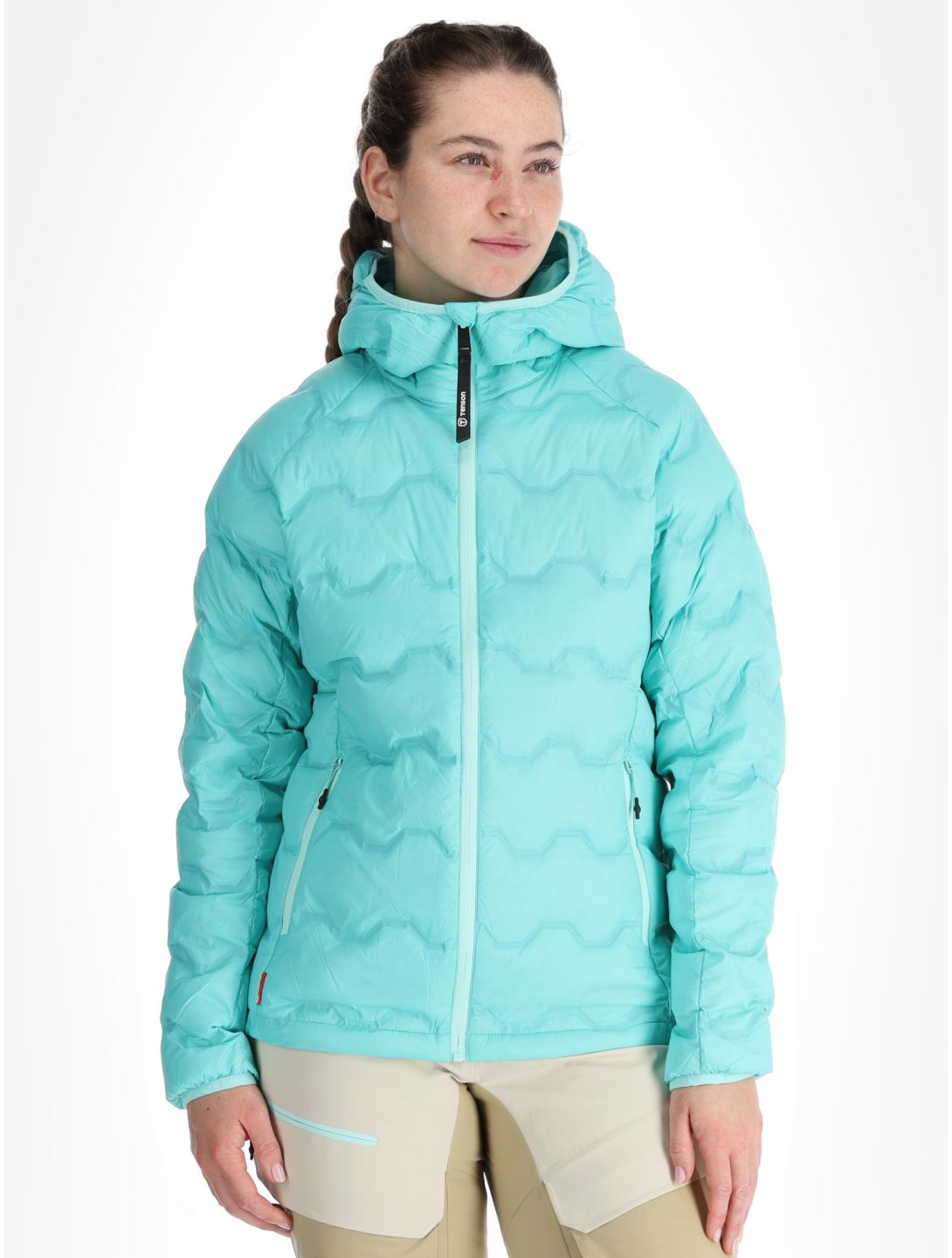 Tenson, Shibui Down donsjas dames Light Turquoise groen 