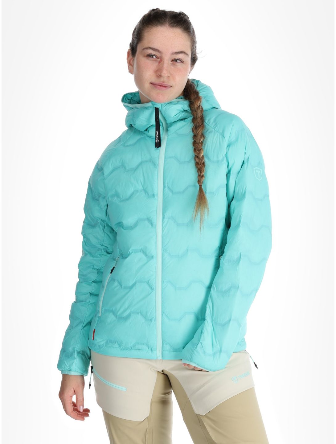 Tenson, Shibui Down donsjas dames Light Turquoise groen 