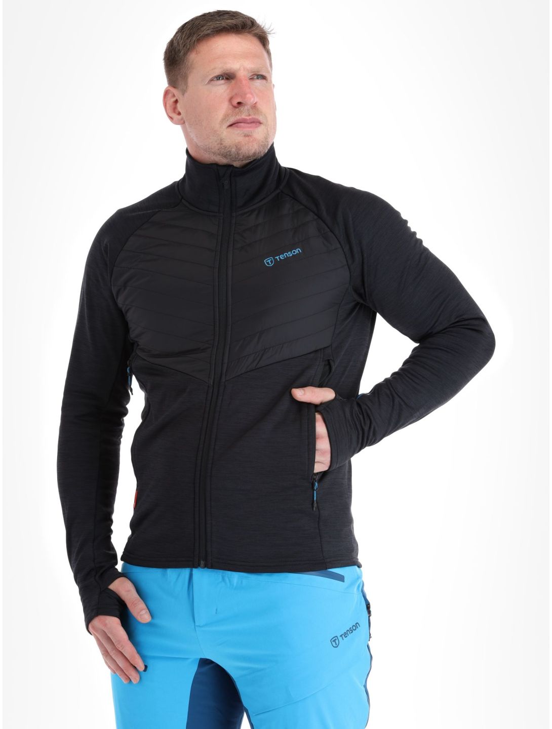 Tenson, Touring Midlayer vest heren Anthracite grijs 