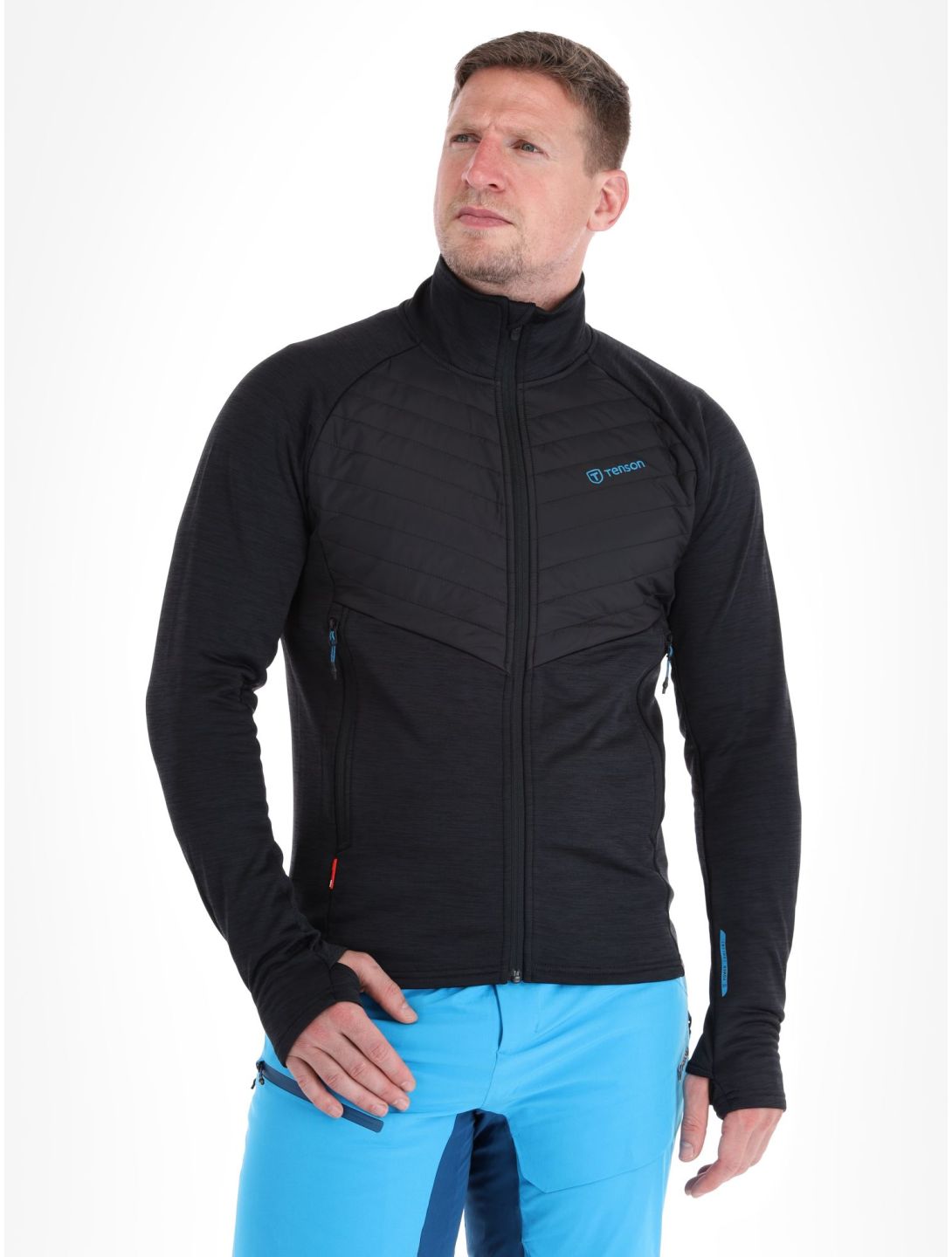 Tenson, Touring Midlayer vest heren Anthracite grijs 