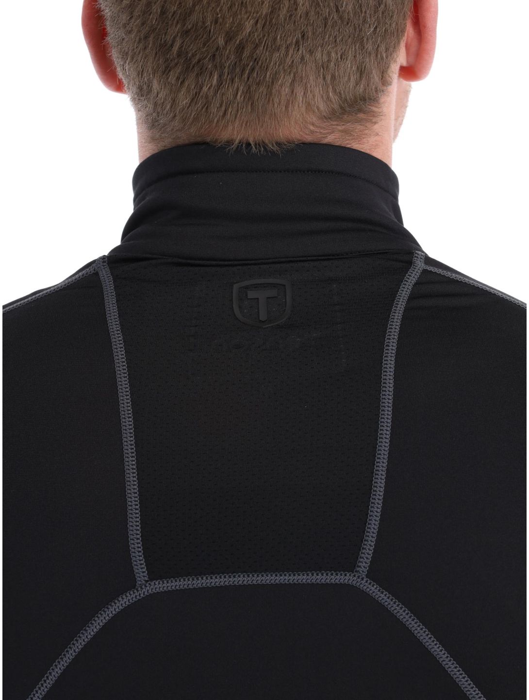 Tenson, TXlite Half Zip skipully heren Black zwart 