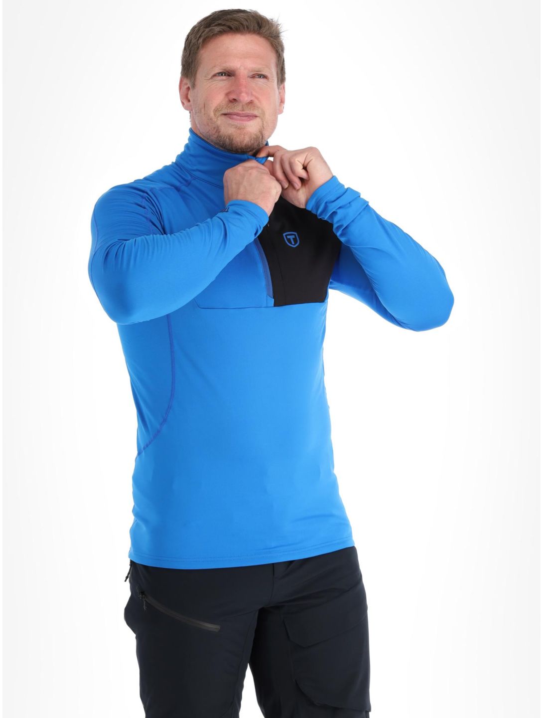 Tenson, TXlite Half Zip skipully heren Electric Blue Lemonade blauw 