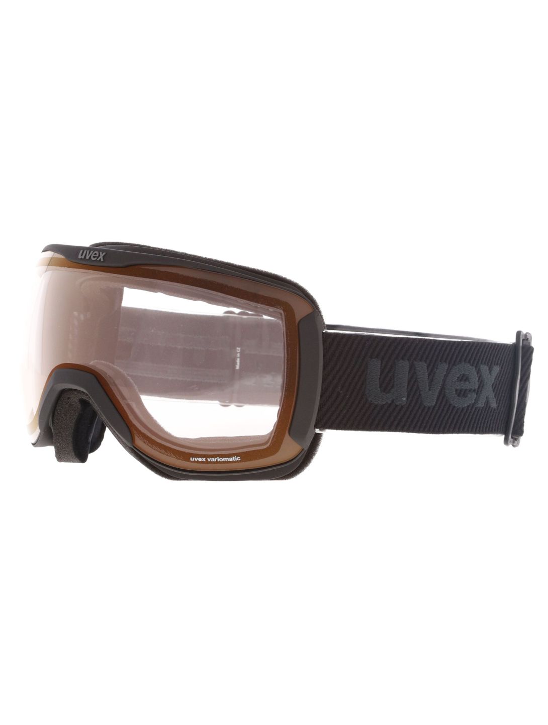 Uvex, Downhill 2100 V S1-3 skibril unisex Black Matt / Mirror Red zwart 