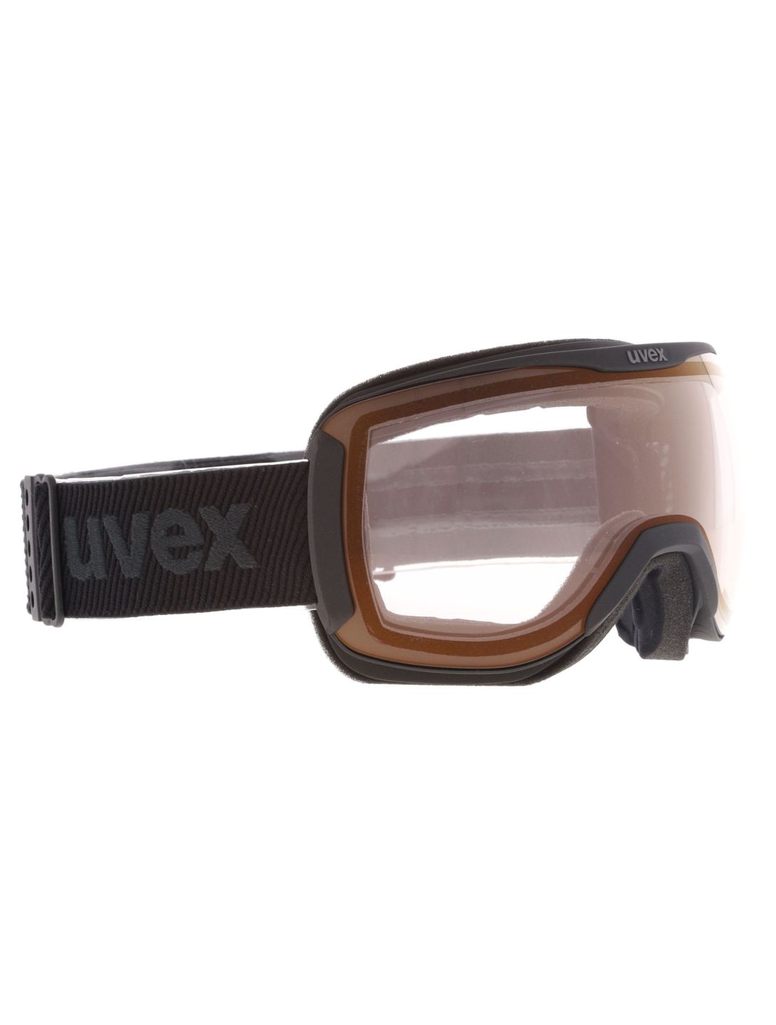 Uvex, Downhill 2100 V S1-3 skibril unisex Black Matt / Mirror Red zwart 