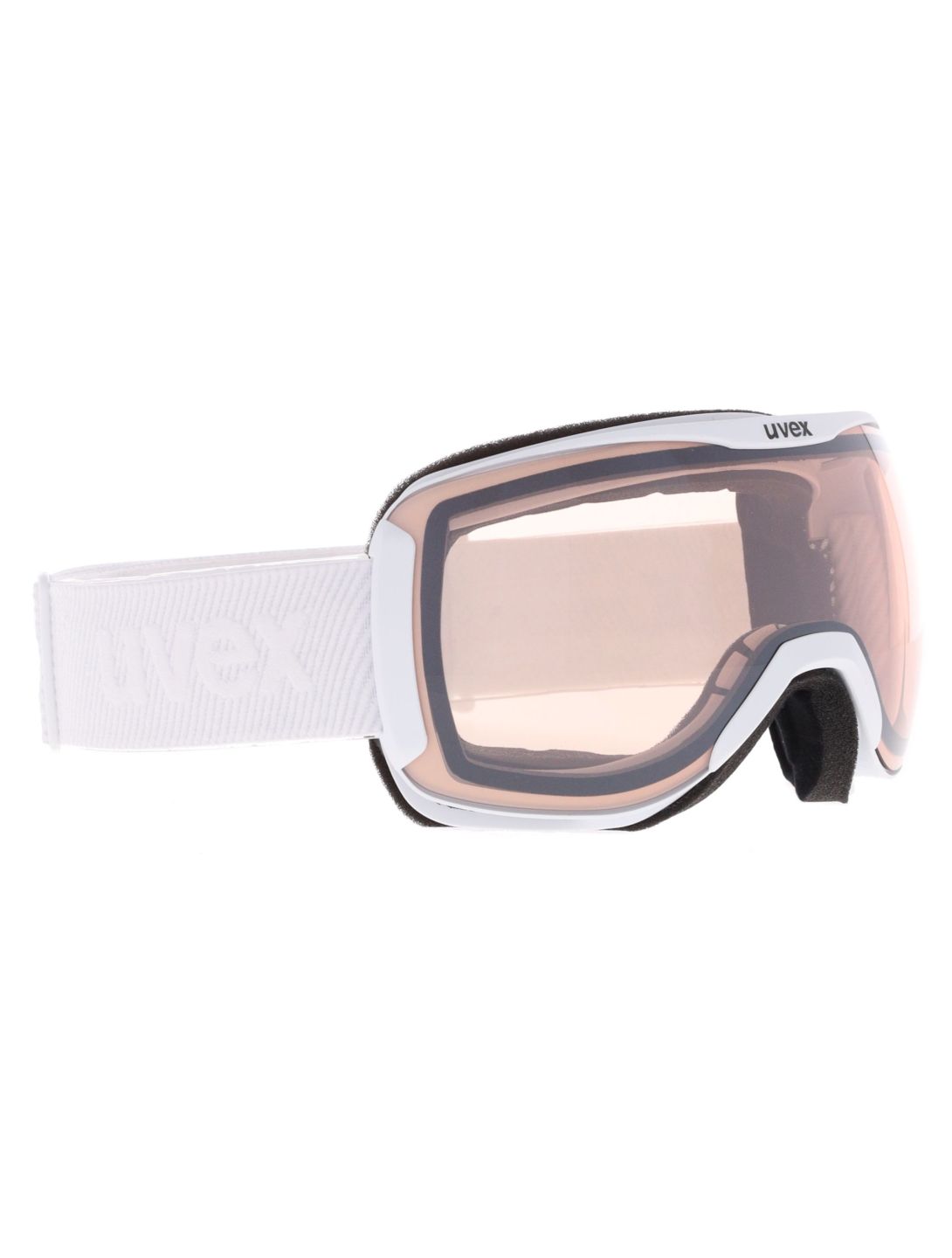 Uvex, Downhill 2100 V S1-3 skibril unisex White Matt / Mirror Silver wit 