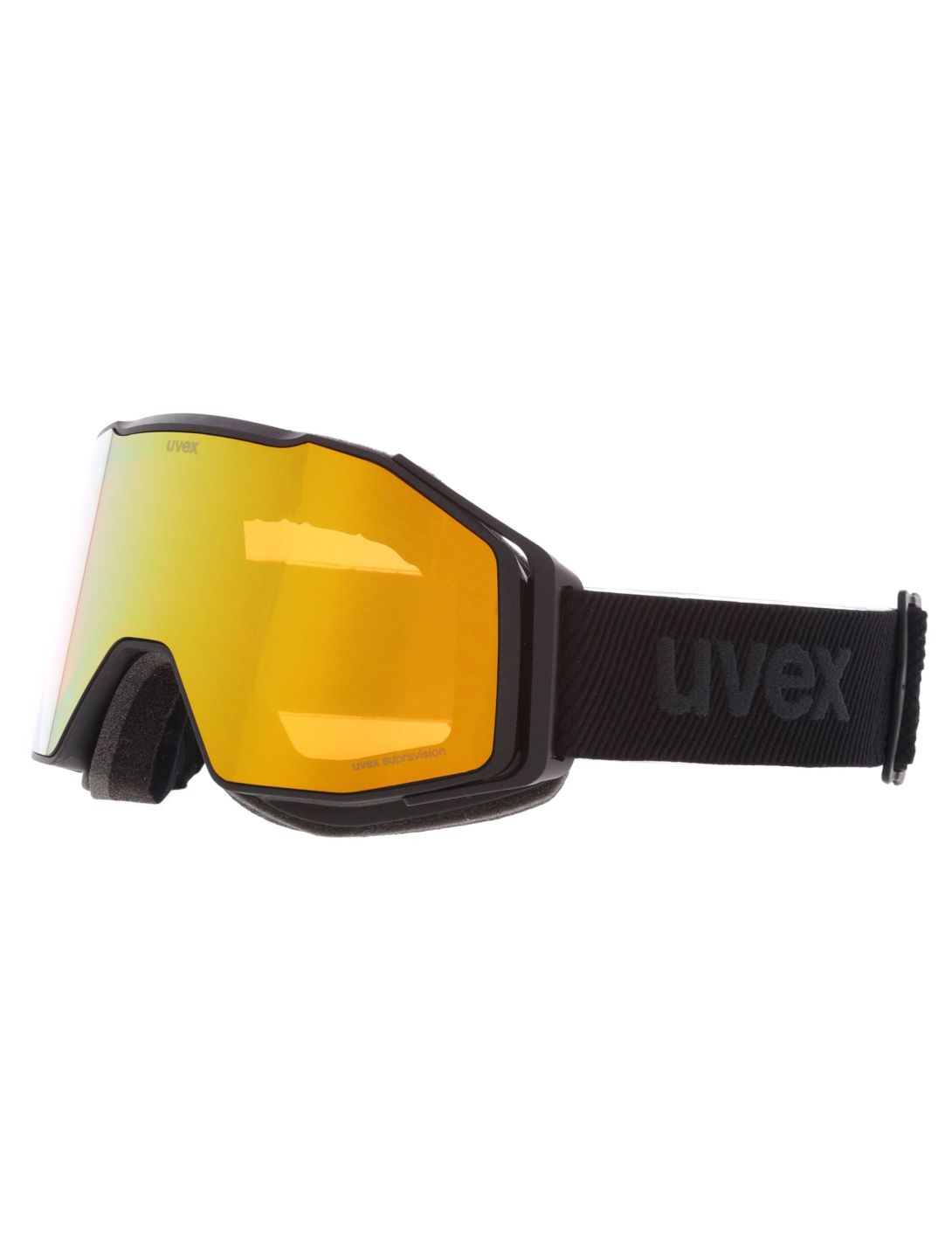 Uvex, Gravity FM skibril unisex Black Matt zwart 