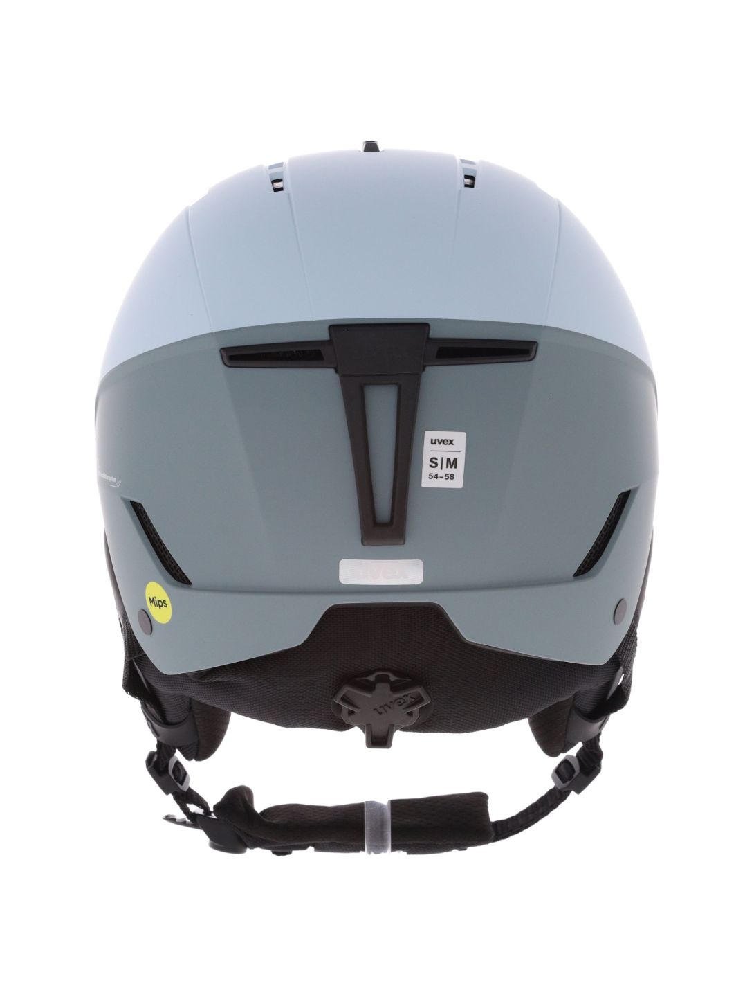 Uvex, Stance Mips skihelm unisex Artic Blue / Glacier Matt blauw, grijs 