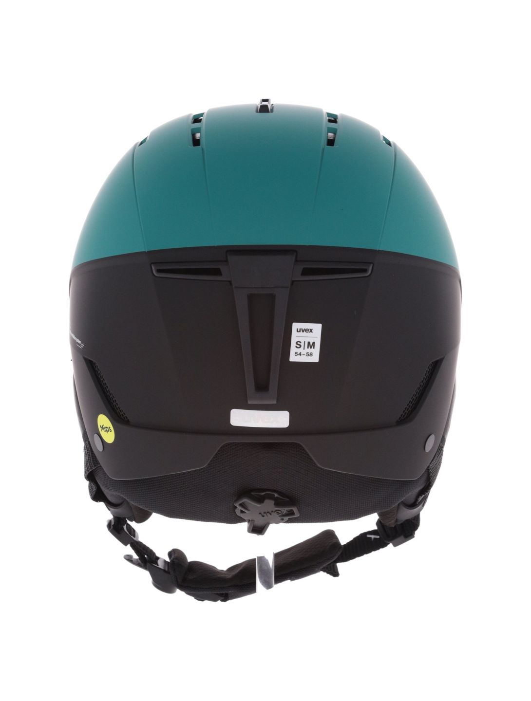 Uvex, Stance Mips skihelm unisex Proton / Black Matt groen, zwart 