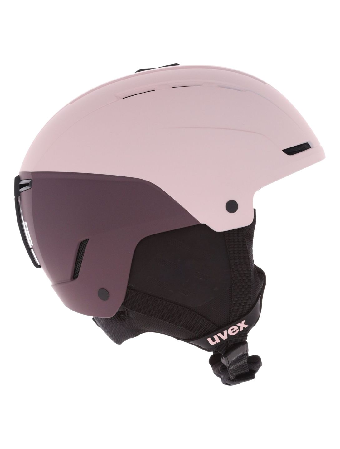 Uvex, Stance skihelm unisex Powder Plum Matt paars, roze 