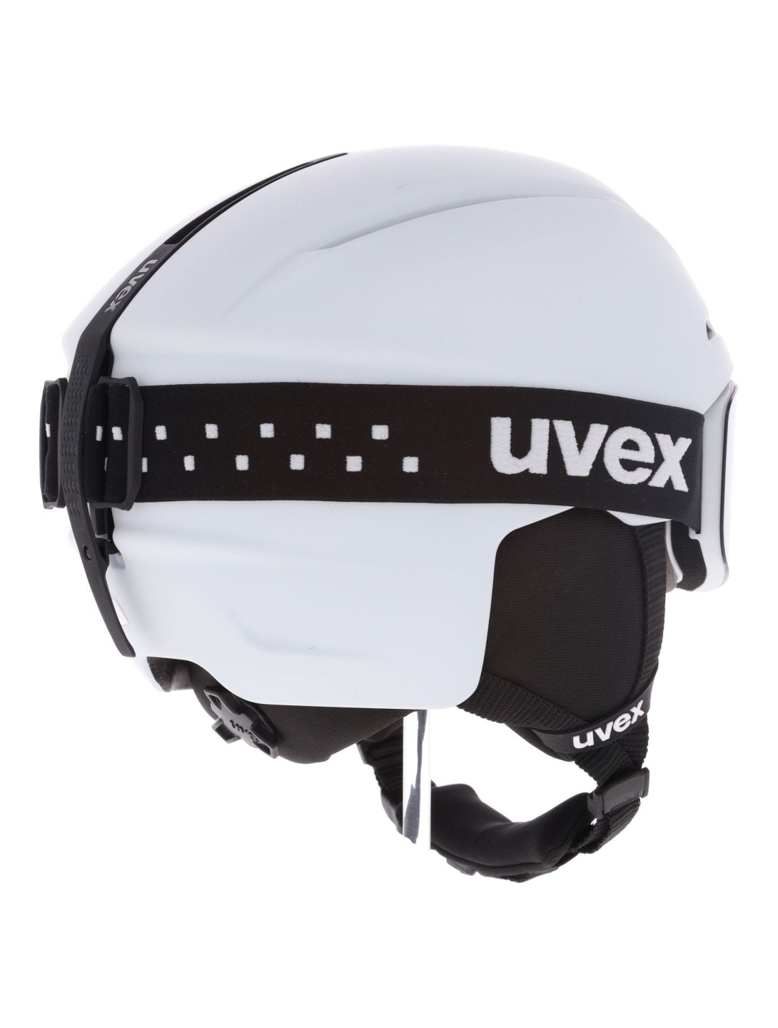 Uvex, Viti Set + Speedy Pro skihelm kinderen White Matt wit 