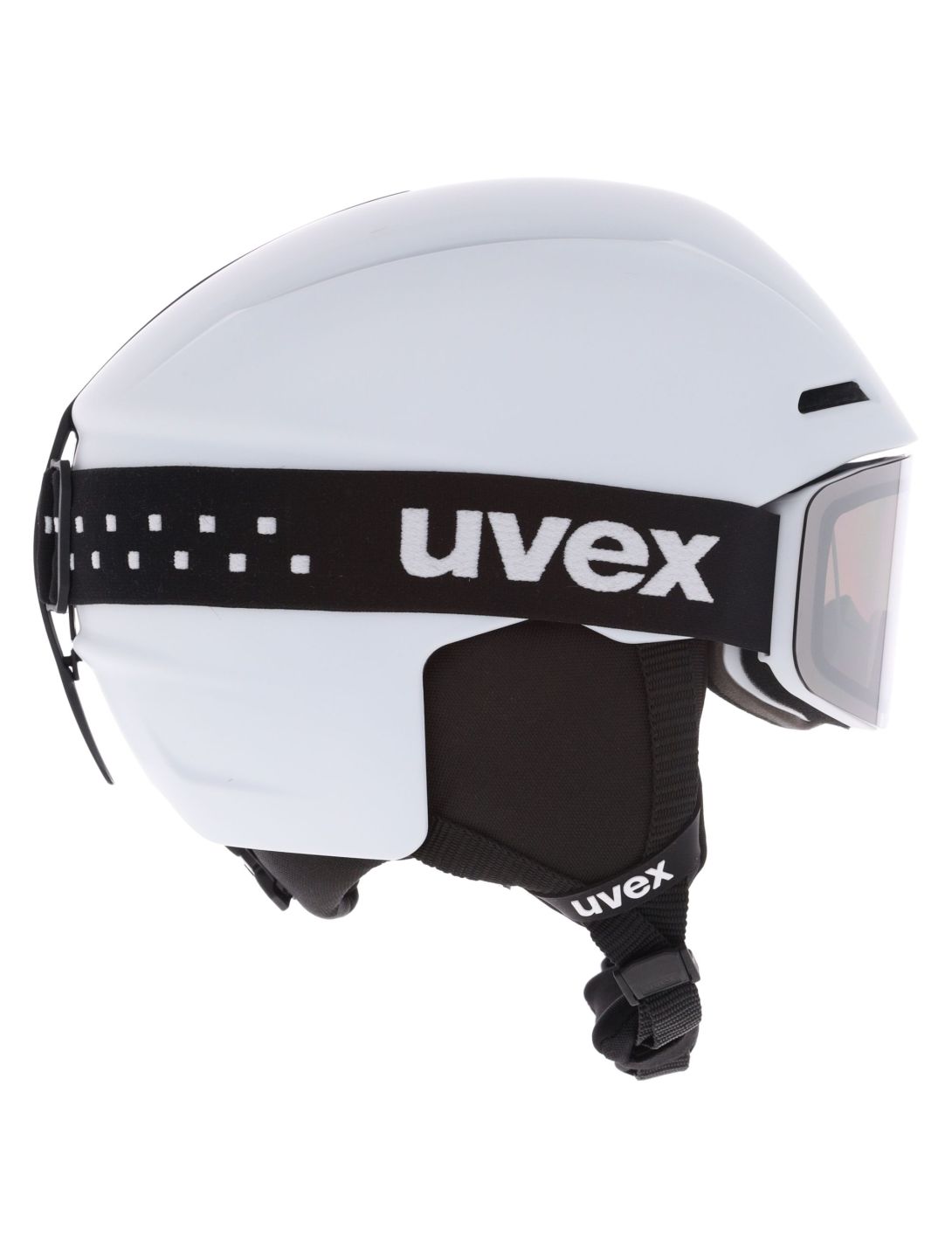 Uvex, Viti Set + Speedy Pro skihelm kinderen White Matt wit 