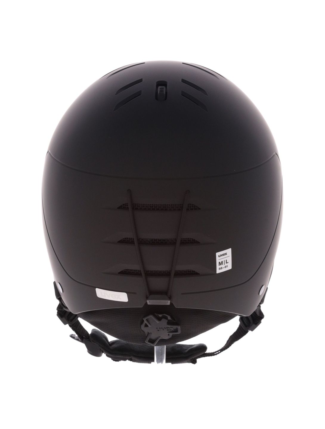 Uvex, Wanted skihelm unisex Black Matt zwart 