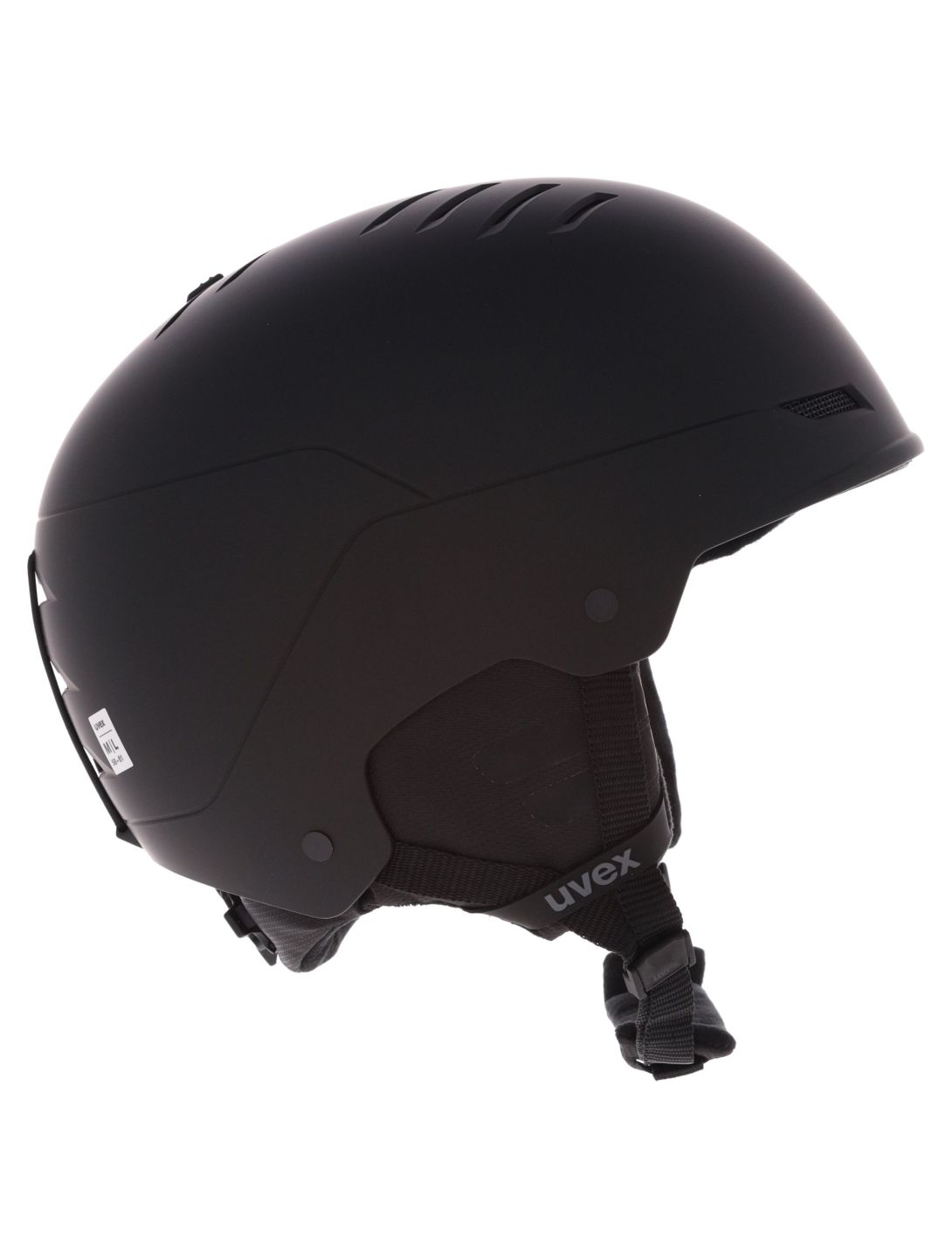 Uvex, Wanted skihelm unisex Black Matt zwart 