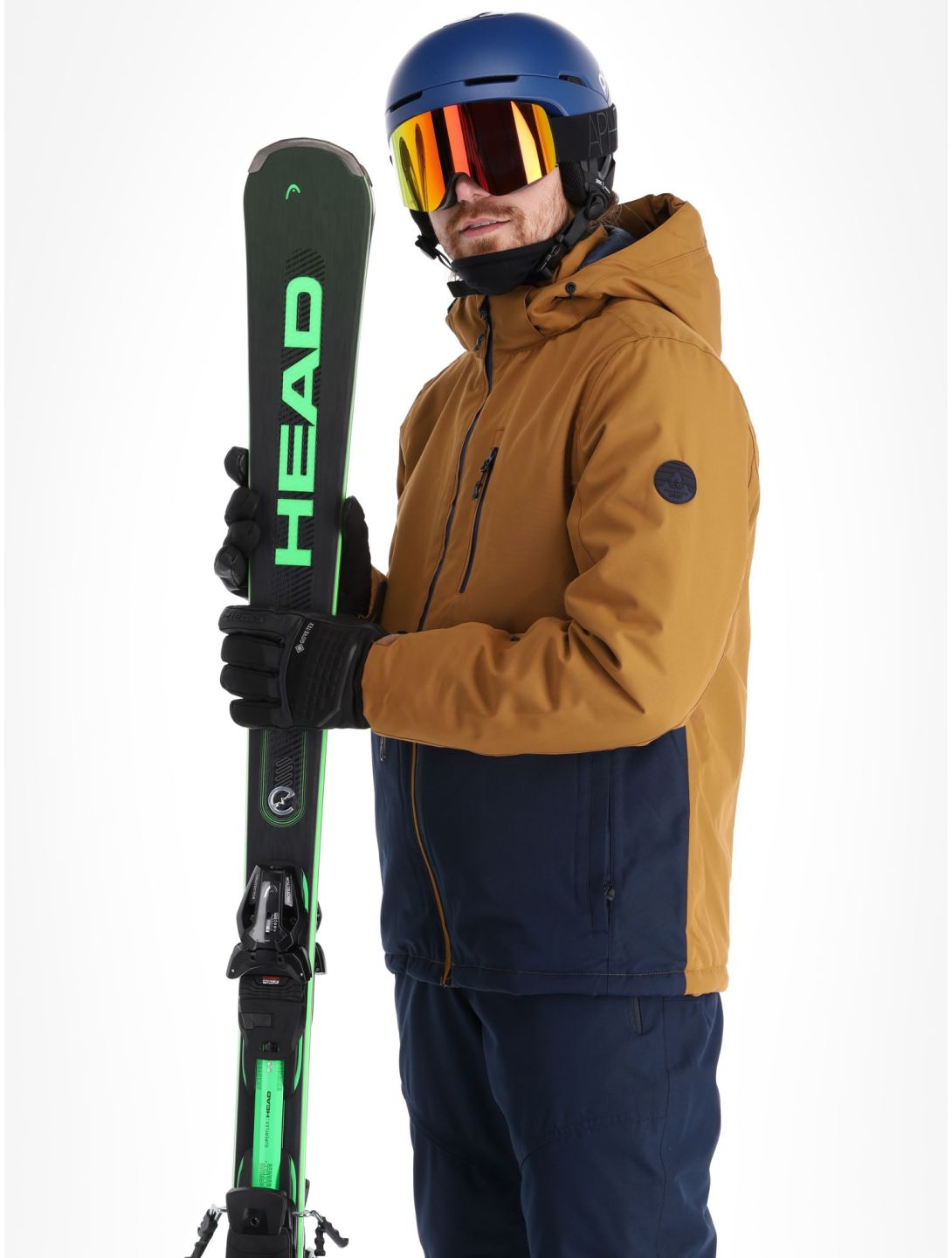 Whistler, Drizzle ski-jas heren Rubber bruin 