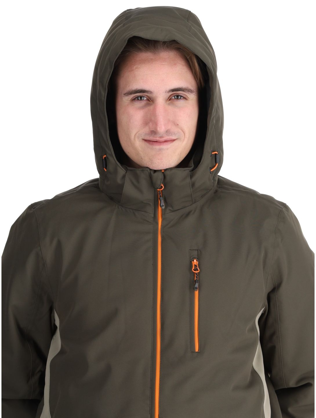 Whistler, Drizzle ski-jas heren Vetiver grijs 