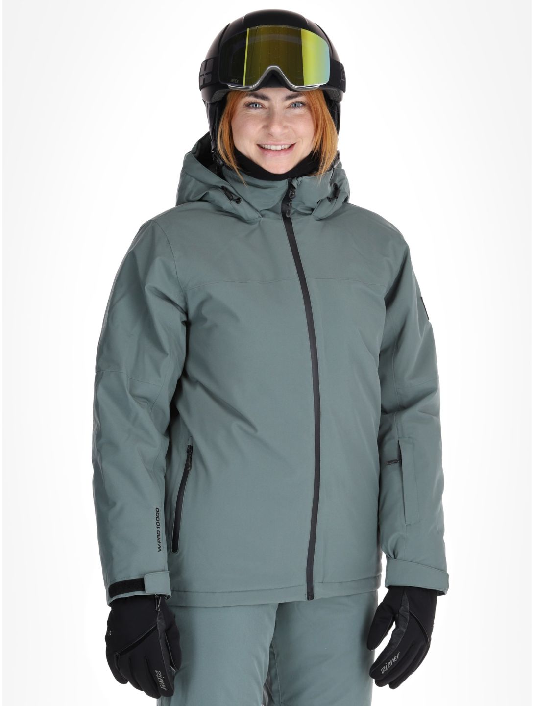 Whistler, Montook ski-jas dames Balsam Green groen 