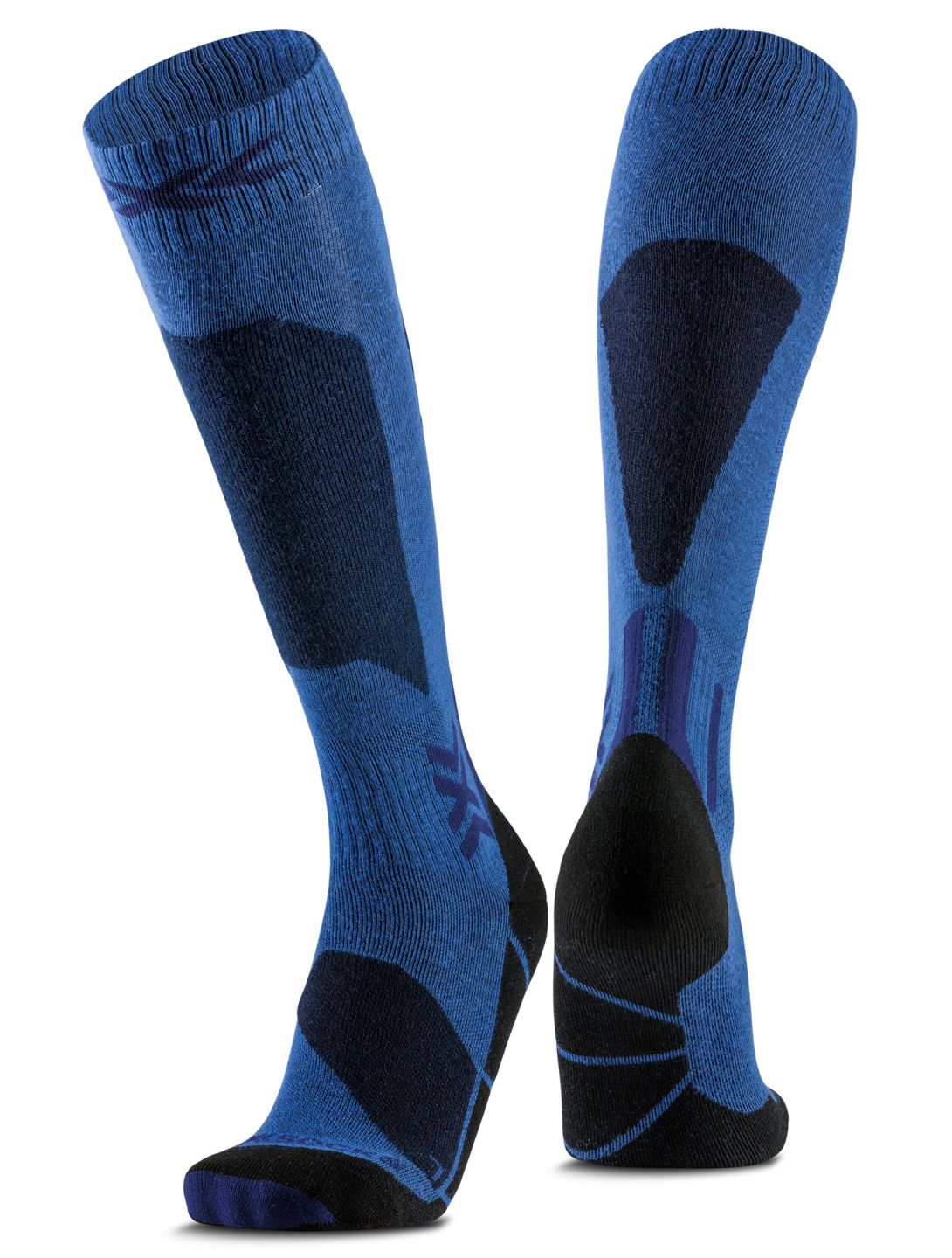 X-Socks, Ski Discover Otc compressiesokken heren Blue Blossom / Marine blauw 