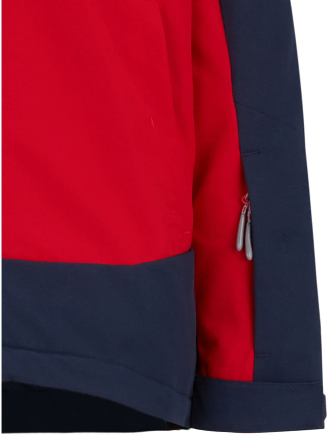 Ziener, Agimo Junior ski-jas kinderen Red Salsa blauw, oranje, rood 