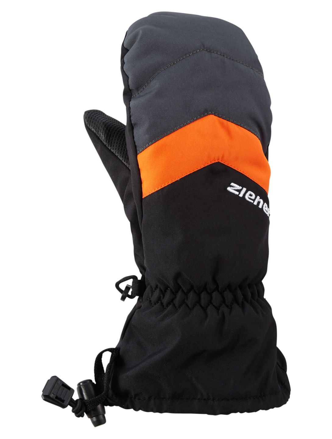 Ziener, Lettero AS® Junior skiwanten kinderen Black / Graphite grijs, zwart 