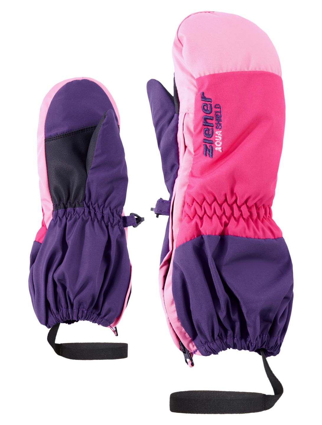 Ziener, Levi AS skihandschoenen kinderen Dark Purple paars 