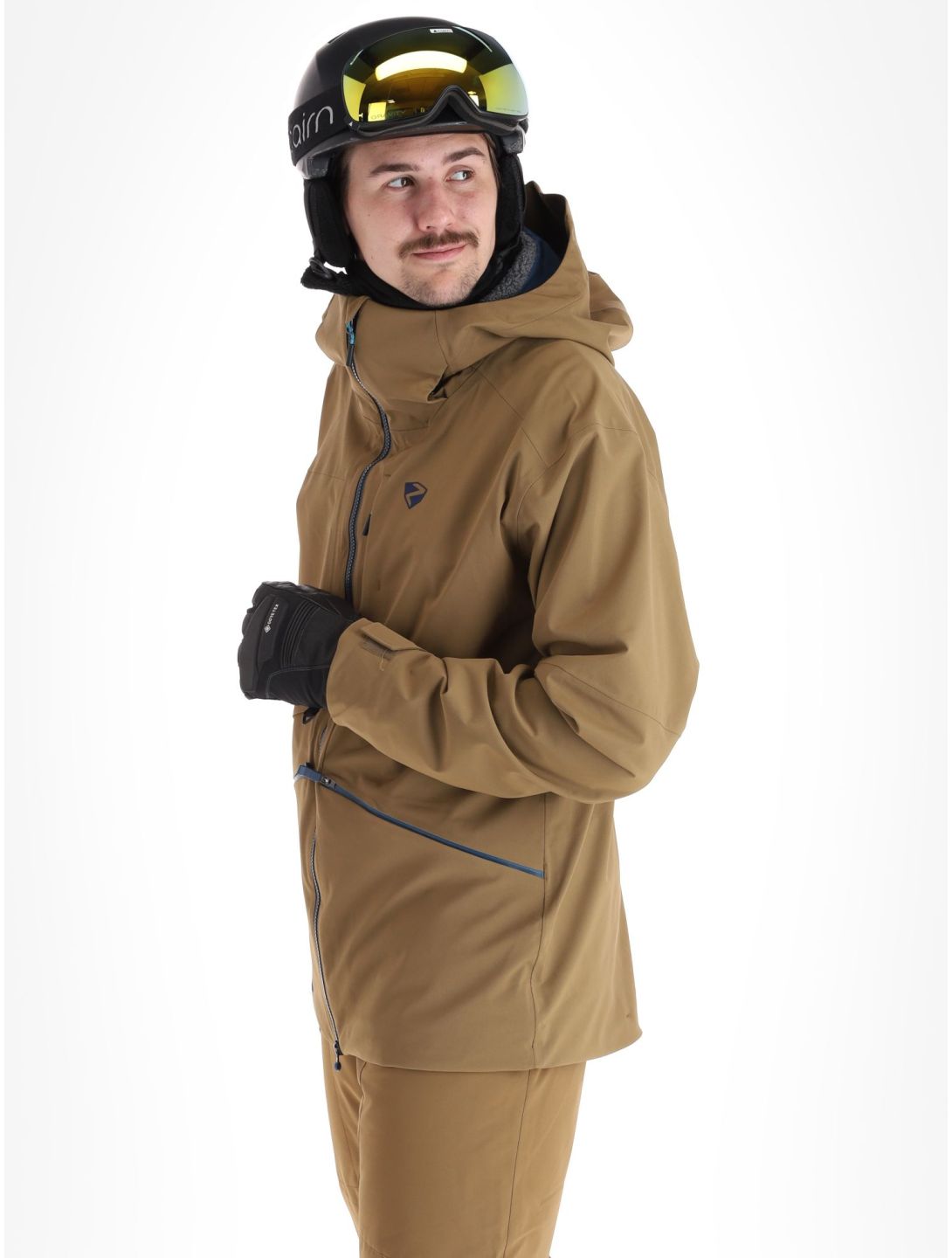 Ziener, Tahan hardshell ski-jas heren Walnut bruin 