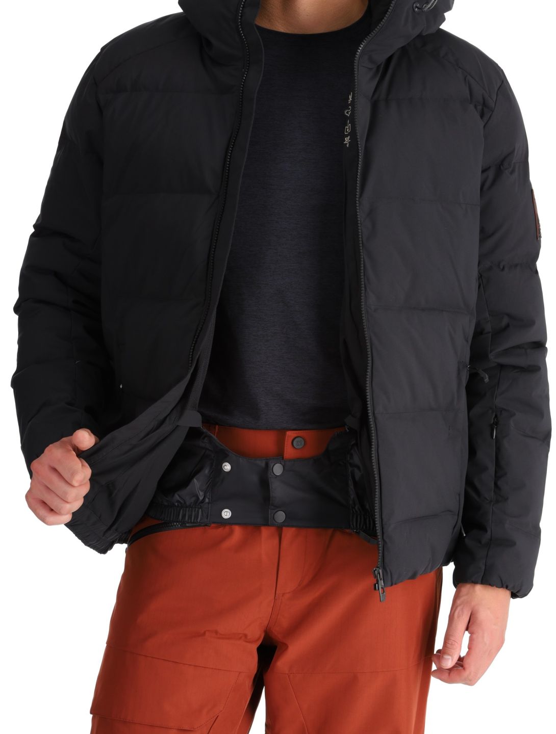 Ziener, Tyers ski-jas heren Black zwart 