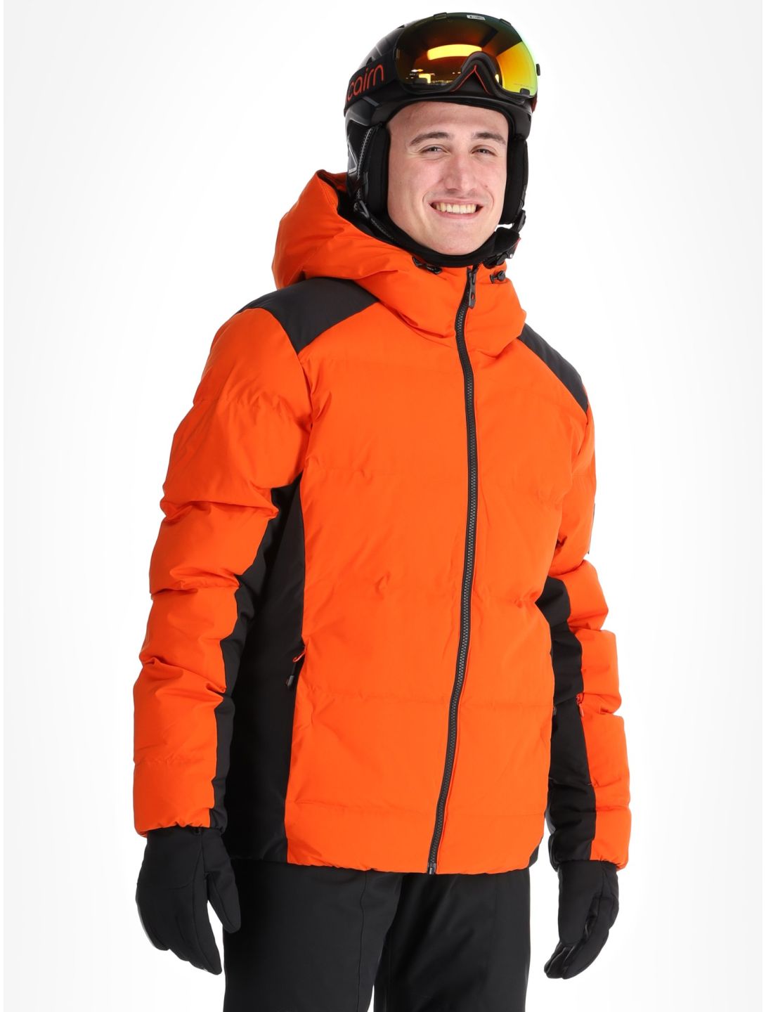 Ziener, Tyers ski-jas heren Orange Pumpkin oranje 