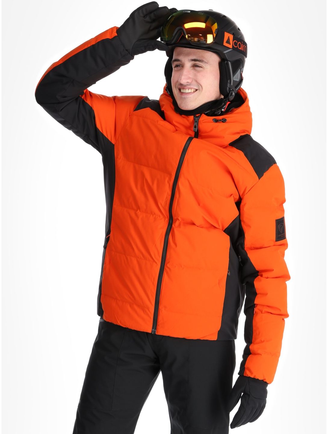 Ziener, Tyers ski-jas heren Orange Pumpkin oranje 